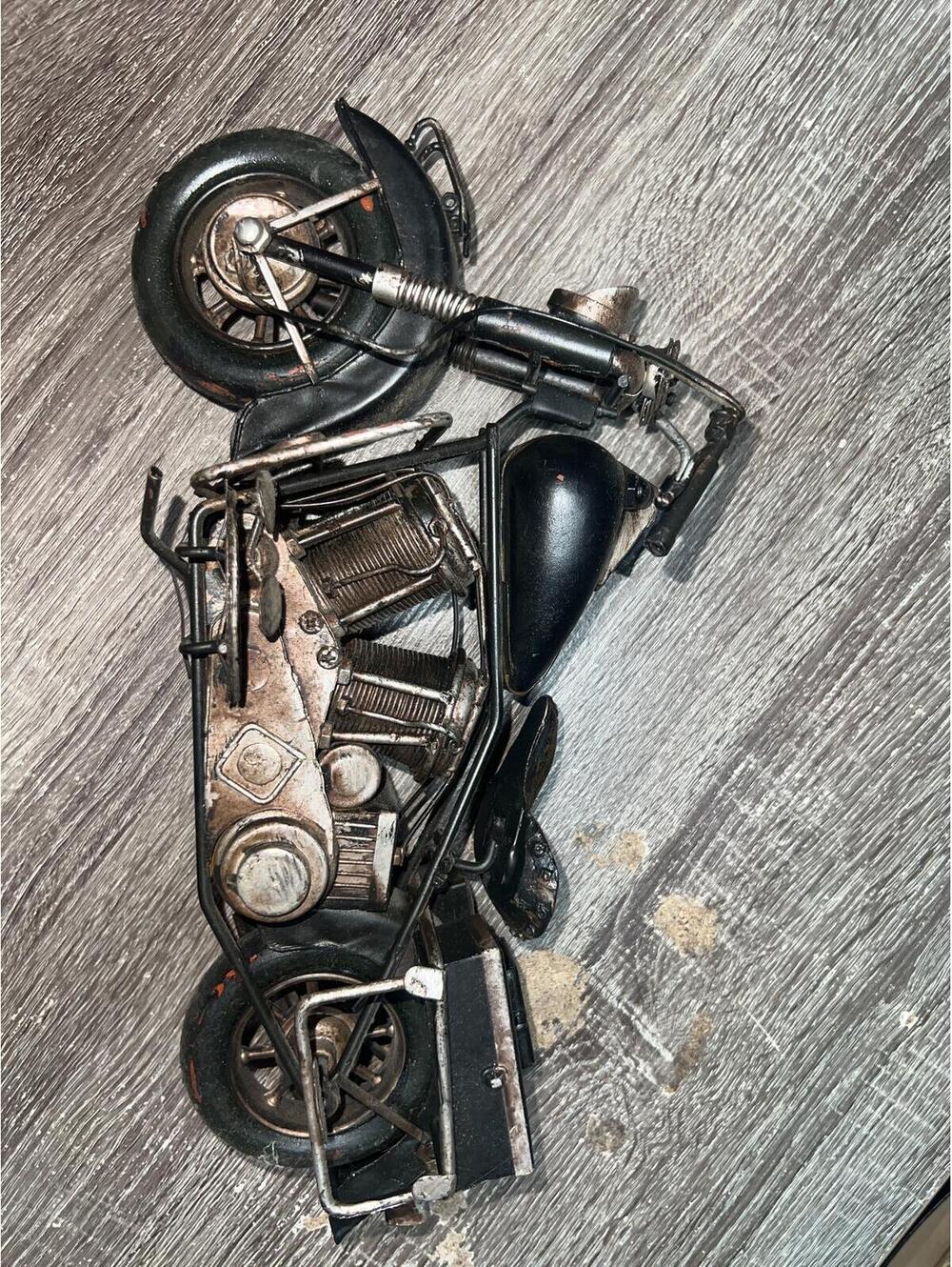 1950's Motorcycle  16" Metal Collection
